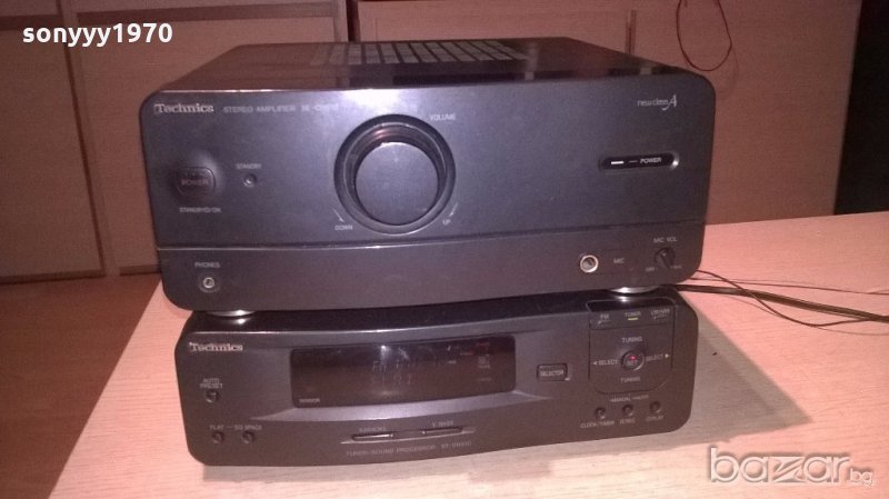 technics amplifier+tuner/procesor-внос швеицария, снимка 1