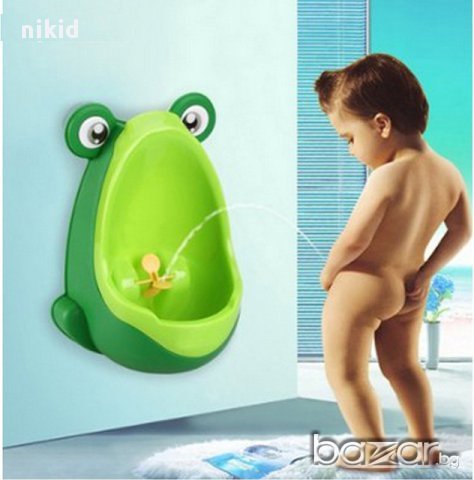 детска бебешка тоалетна писоар жаба жабка, снимка 1