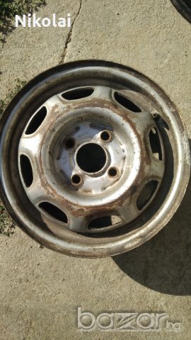 1бр джанта за VW Golf2-Golf3 5J -5,5J R13  4x100, снимка 1