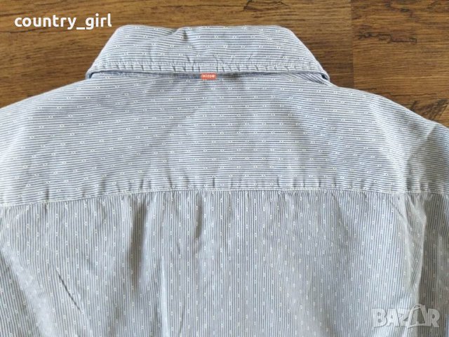 boss orange estro - страхотна мъжка риза, снимка 5 - Ризи - 25536177