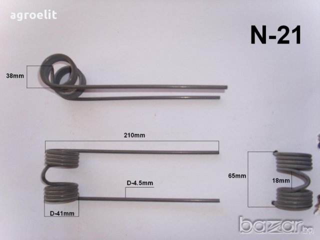 Пружини за сеносъбирачи., снимка 6 - Селскостопанска техника - 17771949
