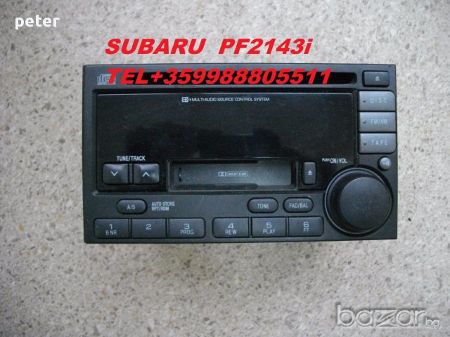 SUBARU PF2143i -оригинален CD player, снимка 1
