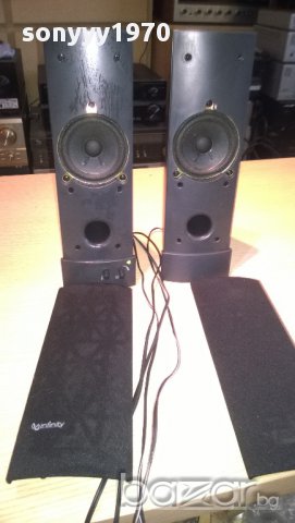  infinity-активни тонколони с захранващ адаптер-внос швеицария, снимка 2 - Ресийвъри, усилватели, смесителни пултове - 9781840