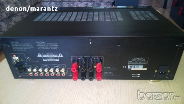 pioneer sx 304rds-290watts-made in u.k.-внос швеицария, снимка 12 - Ресийвъри, усилватели, смесителни пултове - 8259097
