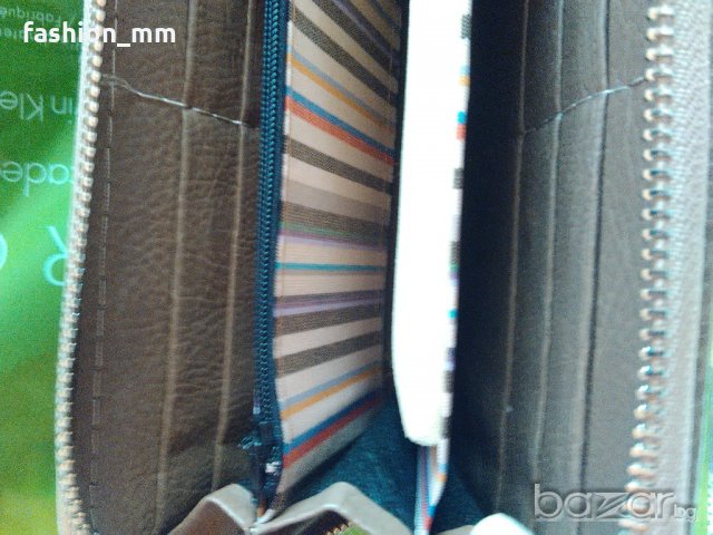 Кожено дамско портмоне Philippe plein, снимка 3 - Портфейли, портмонета - 21295471