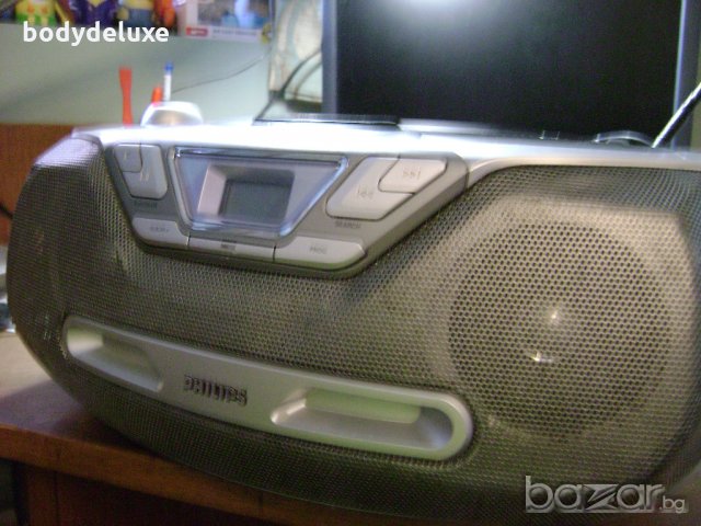 Philips AZ1130 радио МР3 компакт-диск плейър, снимка 4 - Радиокасетофони, транзистори - 18630512