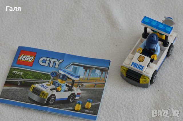 Lego City 30352 Полицейска кола, снимка 1