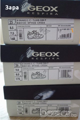 нови кожени маратонки Geox, 28ми номер, снимка 2 - Детски маратонки - 14880405