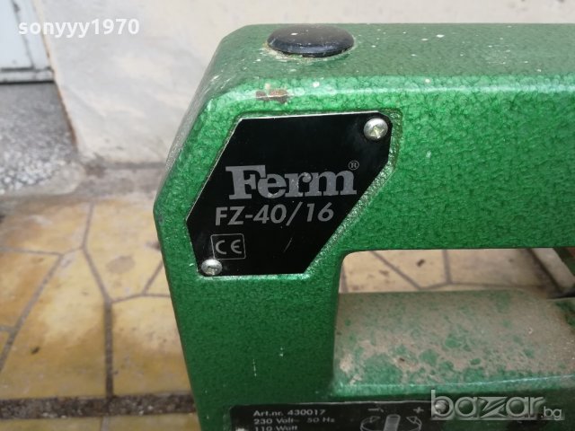 ferm fz-40/16-банциг-внос швеицария, снимка 6 - Други машини и части - 20831248