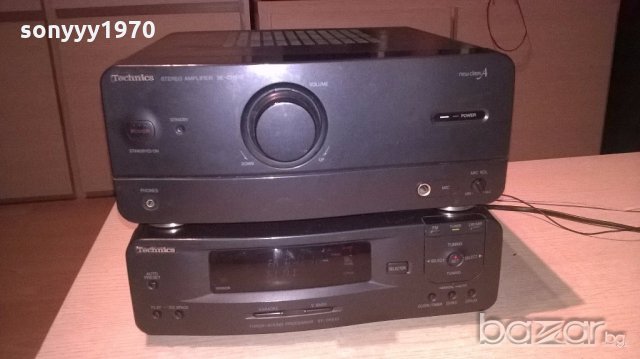 technics amplifier+tuner/procesor-внос швеицария