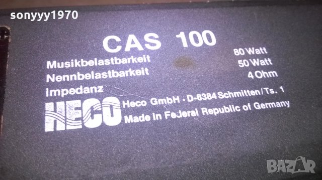 heco cas 100-2x80w-germany-метални-внос швеицария, снимка 13 - Тонколони - 25891509