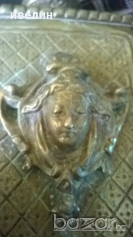 стар бароков каминен часовник, снимка 7 - Антикварни и старинни предмети - 20674592