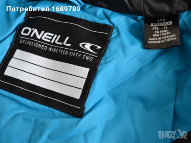 O'Neill ново оригинално юношеско зимно яке/шуба или мъжко яке - размер S, снимка 6 - Детски якета и елеци - 22719921