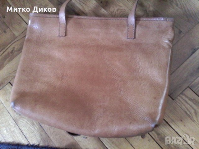 Женска чанта от естествена кожа френска , снимка 9 - Чанти - 21709669