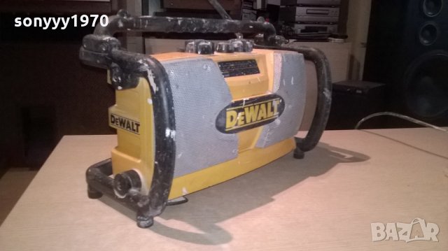 dewalt-made in germany-строително радио-внос англия, снимка 7 - Ресийвъри, усилватели, смесителни пултове - 23429379