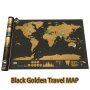 Скреч карта на света за пътешественици, снимка 1 - Картини - 22520427