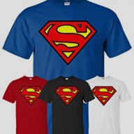 МАМА, ТАТКО И АЗ! Сет мъжка, дамска и детска тениска SUPERMAN / СУПЕРМЕН! Поръчай модел С ТВОЯ ИДЕЯ, снимка 2 - Тениски - 13794452
