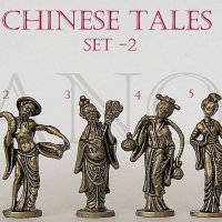 Метални и пластмасови фигурки на Китайски персонажи , снимка 3 - Колекции - 24423379