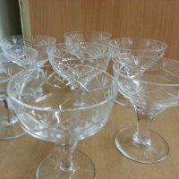 Кристални чаши за вино гравирани, снимка 6 - Сервизи - 22662075
