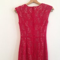 Червена рокля, снимка 9 - Рокли - 23682848