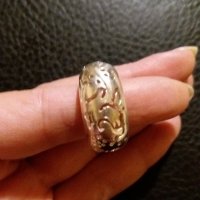Среб.марков пръстен-"Calgaro"-проба-925. Закупен от Италия-3., снимка 6 - Пръстени - 21794722