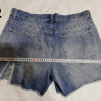Къси секси дамски панталонки дънкови панталони за жени момичета дрехи облекло за горещо лято пролет , снимка 13 - Панталони - 26124667