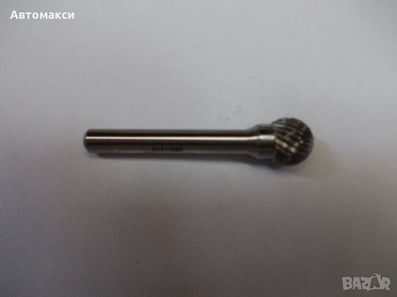 Карбиден фрезер за шлайфане на метал D ф12Х10мм.цанга 6 мм., снимка 1