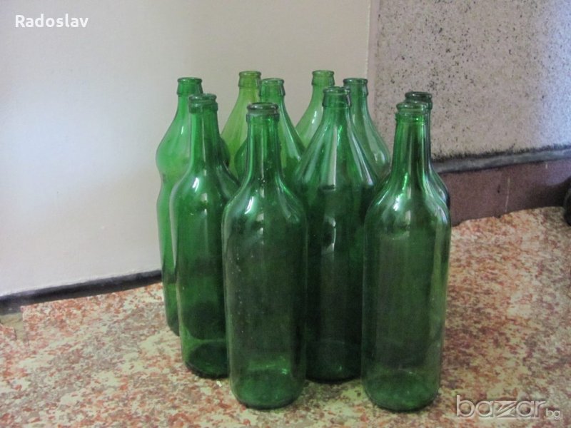 Стъклени бутилки , снимка 1