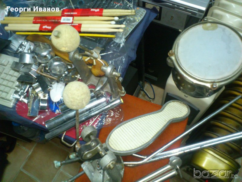 Продавам много части за барабани, кожи нови и втора употреба, снимка 1