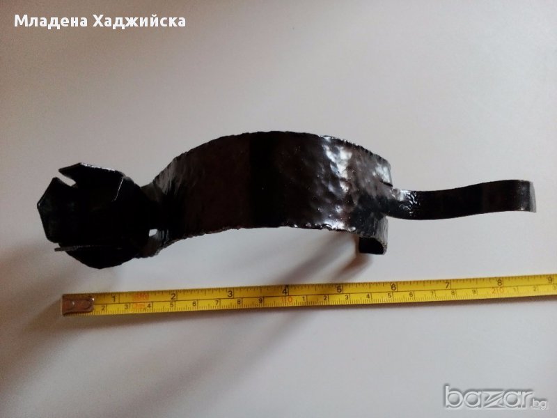 свещник от ковано желязо, снимка 1