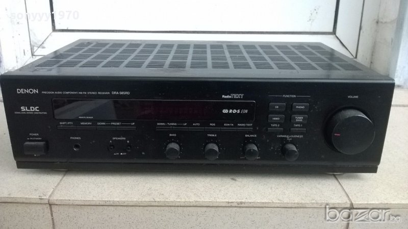 denon dra-585rd-stereo receiver-made in germany-внос швеицария, снимка 1