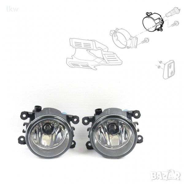 Халоген за H11 Крушка за FORD TRANSIT CUSTOM 2014- Ляв=Десен, снимка 1