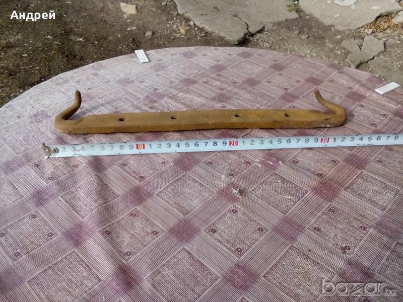 Старинен метален предмет, снимка 1