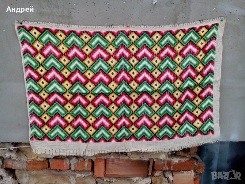 Старинен ковьор,покривка за стена #27, снимка 1