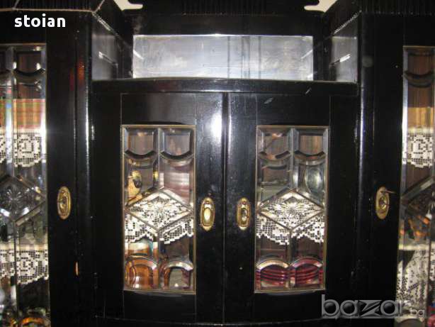 Маса скрин табуретка антични, снимка 1