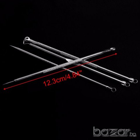 Комплекти инструменти за лице от-акне,камедони,чер.точки,ушна кал и др, снимка 3 - Козметика за лице - 15650201