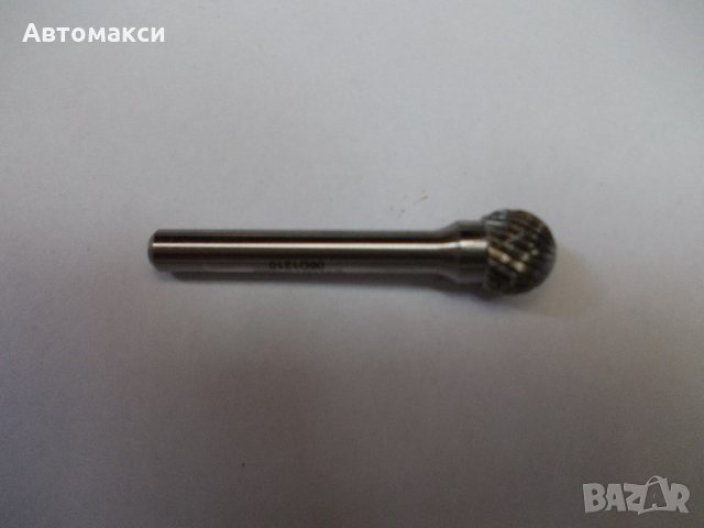 Карбиден фрезер за шлайфане на метал D ф12Х10мм.цанга 6 мм.