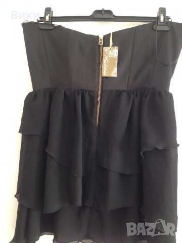 Черна рокля, снимка 7 - Рокли - 22678716