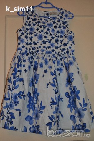 2 бр. летни рокли на Next за 5-6 г, снимка 8 - Детски рокли и поли - 18970322