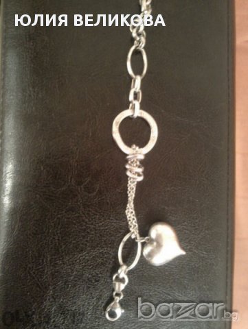 Масивен сребърен лот със сърца, снимка 4 - Бижутерийни комплекти - 11230082