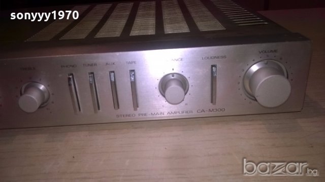 fisher ca-m300-pre-main ampli-made in japan-от швеицария, снимка 6 - Ресийвъри, усилватели, смесителни пултове - 19437641