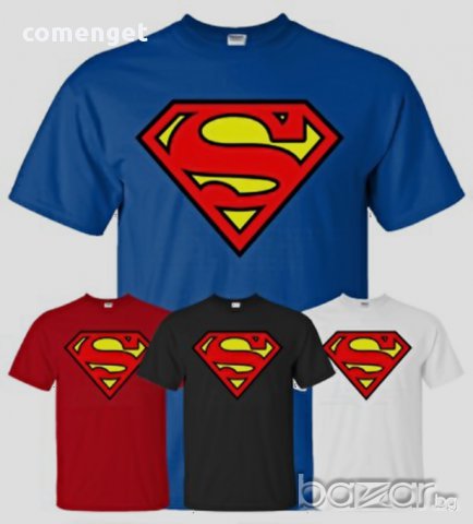 НОВО! Мъжка тениска SUPERMAN / СУПЕРМЕН! Поръчай модел по твой дизайн!, снимка 2 - Тениски - 13794371