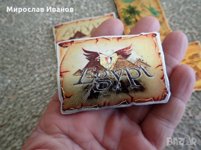 различни магнити от Кайро, Египет от метал, снимка 1