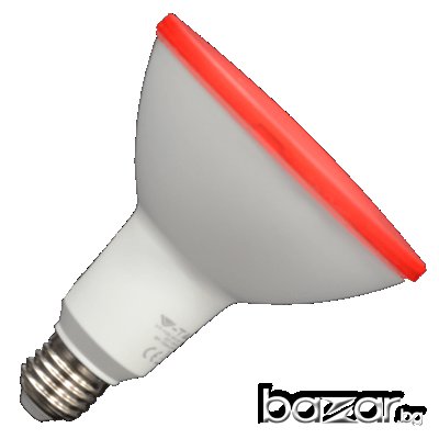 LED лампа 15W PAR38 Червена Светлина