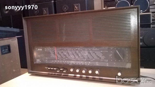 АНТИКА-Saba stereo receiver-лампова антика-внос швеицария, снимка 3 - Ресийвъри, усилватели, смесителни пултове - 18456217