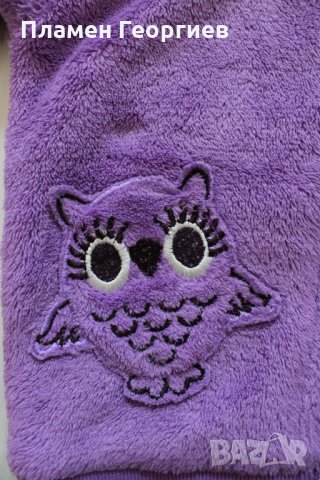 Лилав суичър с качулка 74/80, снимка 6 - Бебешки якета и елеци - 25564548