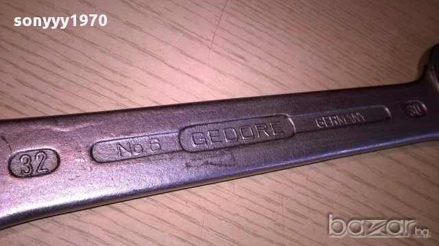 Gedore No.6 germany 30/32-як ключ-внос швеицария, снимка 6 - Аксесоари и консумативи - 14883959