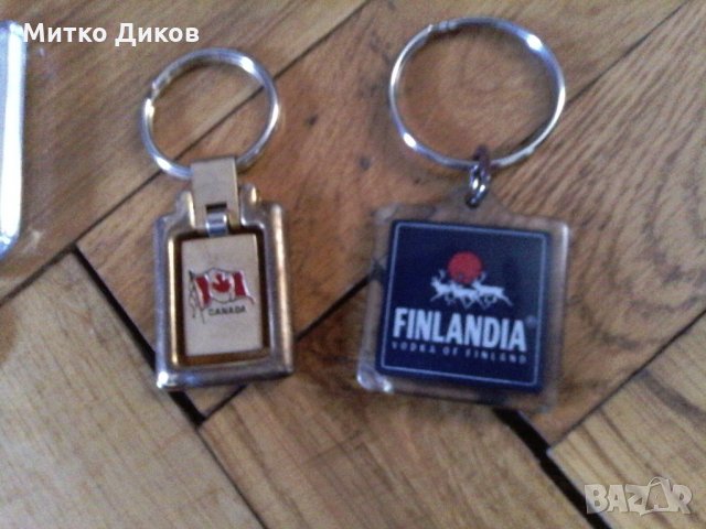 Ключодържатели -Канада -водка Финландия, снимка 1 - Колекции - 23444632