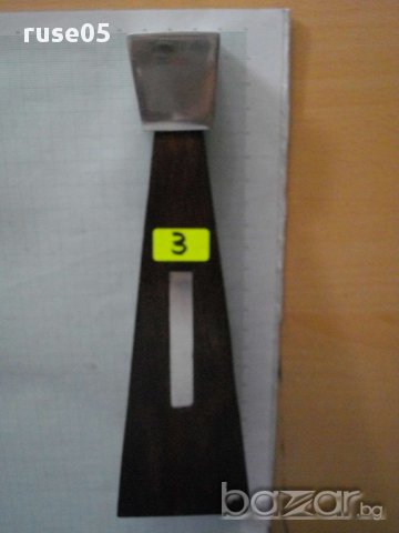 Свещник от дърво и метал