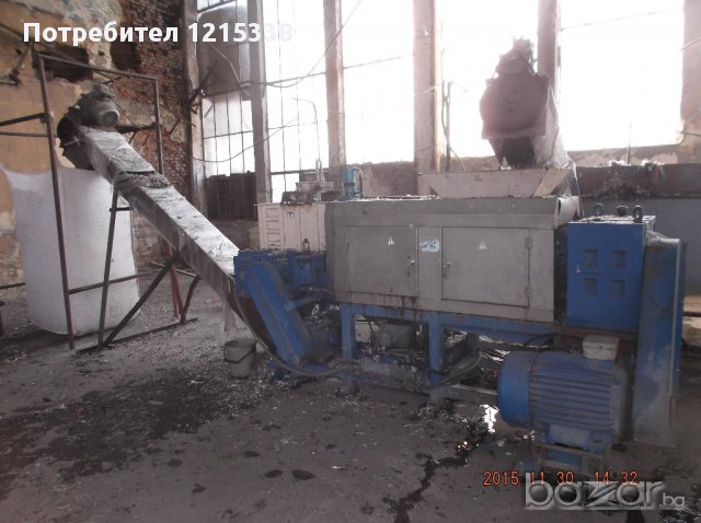 Агломератор,пералня,преса за сушене,турбошнек, по договаряне 